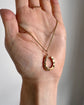VICTORIAN 18CT GOLD MIXED METAL HORSESHOE PENDANT