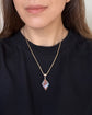 ANTIQUE SAPHIRET FACETED PENDANT