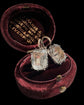 GEORGIAN CLEAR PASTE EARRINGS