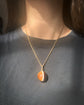 VICTORIAN BANDED AGATE SPHERE LOCKET
