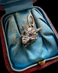 VICTORIAN LARGE SNARLING DIAMOND FOX HEAD PENDANT