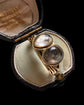 EARLY VICTORIAN DOUBLE HEART & HAND FEDE RING