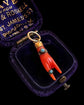 EARLY 19TH CENTURY MINI ‘MANO CORNUTO’ CORAL HAND PENDANT