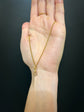 ANTIQUE 15CT GOLD TWIST DOGCLIP