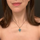 VICTORIAN TURQUOISE & DIAMOND CROSS PENDANT