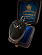 ANTIQUE WHITBY JET ACORN PENDANT