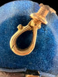 19TH CENTURY FRENCH 18CT GOLD TWIST DOG CLIP