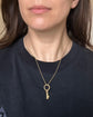 VICTORIAN 15CT GOLD BRAMAH KEY PENDANT