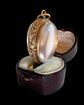 VICTORIAN LARGE ROCK CRYSTAL & 15CT GOLD LOCKET