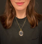 VICTORIAN ROCK CRYSTAL & 15CT GOLD LOCKET