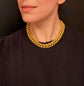 EARLY 19TH CENTURY PINCHBECK CHUNKY BELCHER CHAIN