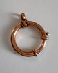 VICTORIAN LARGE 15CT BOLT RING