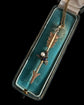 VICTORIAN DIAMOND & SAPPHIRE FLY ON ARROW PENDANT