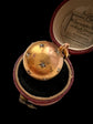 VICTORIAN 18CT GOLD & DIAMOND ORB PENDANT