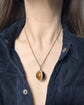 VICTORIAN BANDED AGATE SPHERE LOCKET