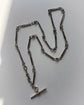 ANTIQUE SILVER TROMBONE ALBERT CHAIN