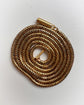 VICTORIAN 15CT GOLD SNAKE / BRAZILIAN LINK CHAIN