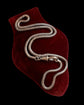 ANTIQUE SILVER SNAKE CHAIN
