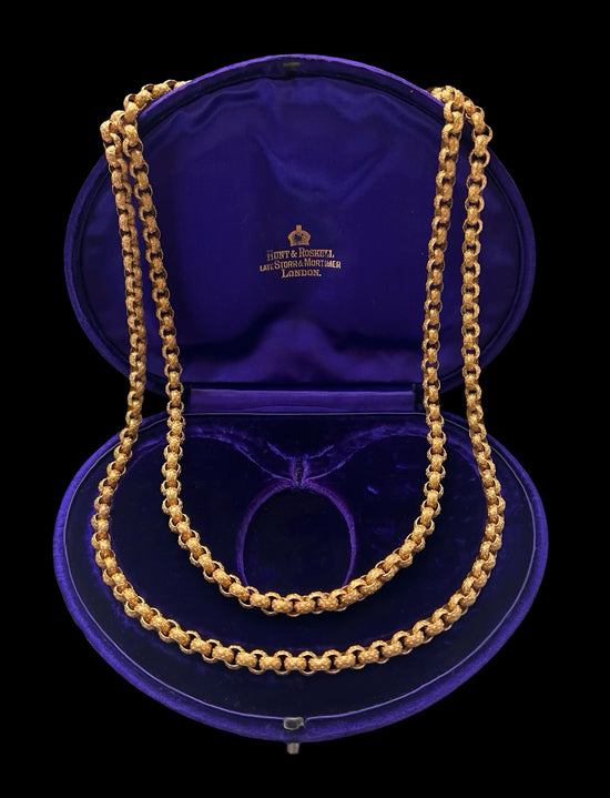 GEORGIAN PINCHBECK BELCHER CHAIN