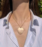 VICTORIAN LARGE SCALE 15CT GOLD HEART LOCKET