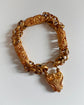 19TH CENTURY PINCHBECK HEART PADLOCK BRACELET