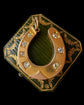 VICTORIAN SUPERSIZED 18CT GOLD & DIAMOND HORSESHOE PENDANT