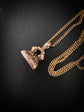 GEORGIAN FOB PENDENT WITH THE LOVE STORY ‘HUSH’