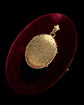 19TH CENTURY 15CT GOLD LOCKRT PENDANT