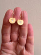 ANTIQUE DIAMOND & 15CT GOLD HORSESHOE EARRINGS