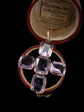 VICTORIAN AMETHYST CROSS PENDANT