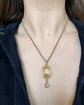 VICTORIAN 15CT GOLD HORSESHOE & NAIL FOLDING BUTTON HOOK