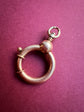 LARGE SCALE 15CT GOLD VICTORIAN BOLT RING