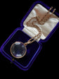 CHUNKY VICTORIAN CRYSTAL & 18CT GOLD LOCKET