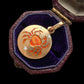 VINTAGE ZODIAC ‘CANCER’ ENAMEL CRAB DISC PENDANT