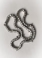 VICTORIAN SILVER SNAKE LINK CHAIN
