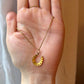 VICTORIAN 15CT GOLD HORSESHOE PENDANT