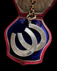 VICTORIAN DOUBLE SILVER HORSESHOE PENDANT