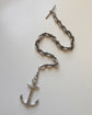SUPERSIZED VICTORIAN SILVER ANCHOR PENDANT