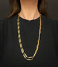 ANTIQUE FRENCH 18CT SAUTOIR CHAIN