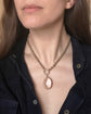 VICTORIAN LARGE ROCK CRYSTAL & 15CT GOLD LOCKET