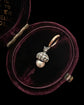 VICTORIAN DIAMOND & PEARL MINI ACORN PENDANT