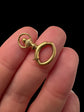 VICTORIAN 15CT GOLD BAIL / CHARM HOLDER