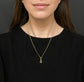ANTIQUE 15CT GOLD TWIST DOGCLIP