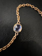 ANTIQUE 15CT & MULTI GEM CHAIN