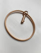 ANTIQUE 15CT GOLD BRAMAH KEY BANGLE