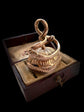 VICTORIAN SNAKE FOB WITH ERMINE INTAGLIO