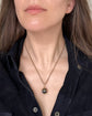 VICTORIAN 15CT GOLD COILD SNAKE & AGATE PENDANT