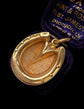 VICTORIAN 19CT GOLD HORSE HOOF PENDANT