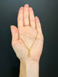 19TH CENTURY SWIVEL DOG CLIP IN 18CT GOLD