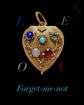 GEORGIAN ACROSTIC ‘LOVE’ HEART LOCKET